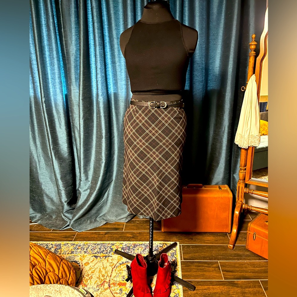 Plaid skirt